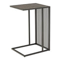 Strington Tall Side Table in Black